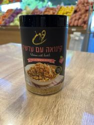 קינואה עם עדשים